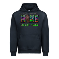 Navy home sweet home Urban Hoodie - CowhideDigitalArt