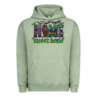Pigment Oil Green home sweet home Urban Hoodie - CowhideDigitalArt