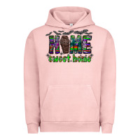 Pigment Salmon home sweet home Urban Hoodie - CowhideDigitalArt