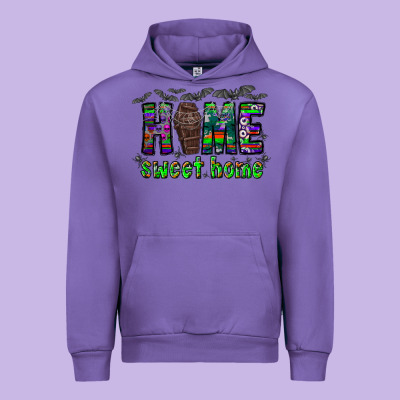 Home Sweet Home Urban Hoodie Designed By Cowhidedigitalart