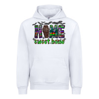 White home sweet home Urban Hoodie - CowhideDigitalArt