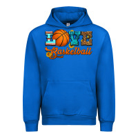 Cobalt love basketball Urban Hoodie - HRA Design Shop