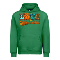 Emerald love basketball Urban Hoodie - HRA Design Shop