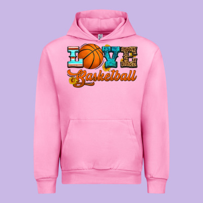 Love Basketball Urban Hoodie Designed By Hra Design Shop
