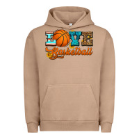 Pigment Burro love basketball Urban Hoodie - HRA Design Shop