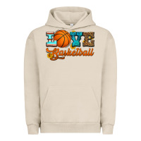 Pigment French Oak love basketball Urban Hoodie - HRA Design Shop