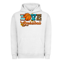 Pigment Lunar Rock love basketball Urban Hoodie - HRA Design Shop