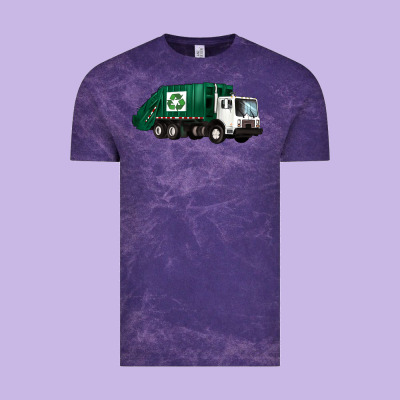 Recycle Truck Vintage Tee Designed By Artiststas