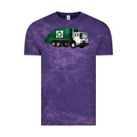 Cloud Purple recycle truck Vintage Tee - Artiststas