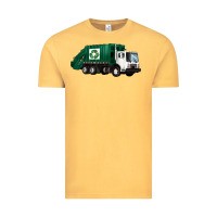 Vintage Mustard recycle truck Vintage Tee - Artiststas