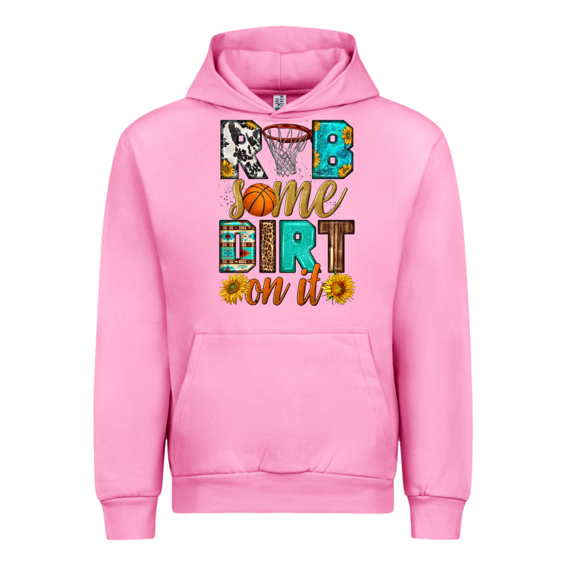 Rub Some Dirt On It Basketball Urban Hoodie by HRA Design Shop | Teevron