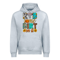 Heather Grey rub some dirt on it basketball Urban Hoodie - HRA Design Shop
