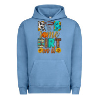 Pigment Pebble Blue rub some dirt on it basketball Urban Hoodie - HRA Design Shop