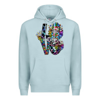 Blue Mist love autism Premium Hoodie - SublimationCraftShop