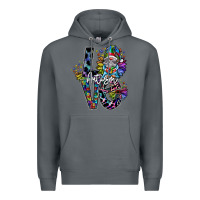 Rock love autism Premium Hoodie - SublimationCraftShop