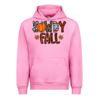 Fuchsia Pink howdy fall Urban Hoodie - CowhideDigitalArt