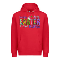 Red happy easter nurse Premium Hoodie - Neo Western