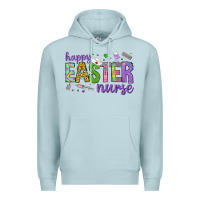 Blue Mist happy easter nurse Premium Hoodie - Neo Western