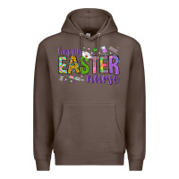 Coffee happy easter nurse Premium Hoodie - Neo Western