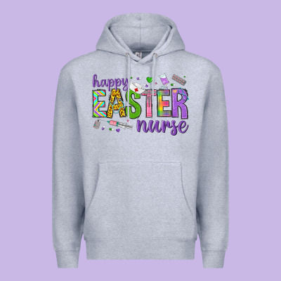 Happy Easter Nurse Premium Hoodie Designed By Neo Western