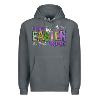 Rock happy easter nurse Premium Hoodie - Neo Western