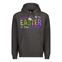 Smoke happy easter nurse Premium Hoodie - Neo Western