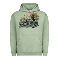 Pigment Oil Green autism awareness Urban Hoodie - SublimationCraftShop