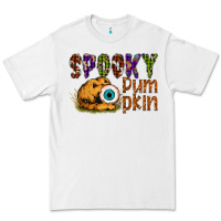 White spooky pumpkin Premium Tee - SublimationCraftShop