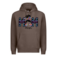 Coffee mom autism Premium Hoodie - SublimationCraftShop