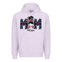 Lilac mom autism Premium Hoodie - SublimationCraftShop