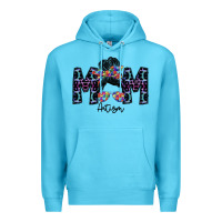 Ocean Blue mom autism Premium Hoodie - SublimationCraftShop