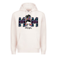 Pale Pink mom autism Premium Hoodie - SublimationCraftShop