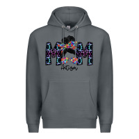 Rock mom autism Premium Hoodie - SublimationCraftShop