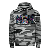 Slate Camo mom autism Premium Hoodie - SublimationCraftShop