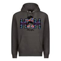Smoke mom autism Premium Hoodie - SublimationCraftShop
