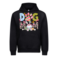 Black Easter Dog Mom Easter Day Urban Hoodie - Neo Western