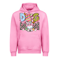 Fuchsia Pink Easter Dog Mom Easter Day Urban Hoodie - Neo Western