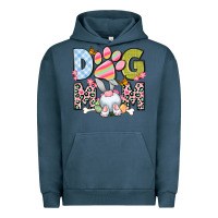 Pigment Midnight Navy Easter Dog Mom Easter Day Urban Hoodie - Neo Western