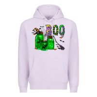 Lilac boo drink Premium Hoodie - CowhideDigitalArt