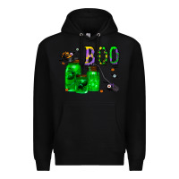 Black boo drink Premium Hoodie - CowhideDigitalArt