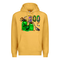 Mustard boo drink Premium Hoodie - CowhideDigitalArt