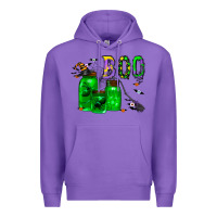 Purple boo drink Premium Hoodie - CowhideDigitalArt