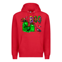 Red boo drink Premium Hoodie - CowhideDigitalArt