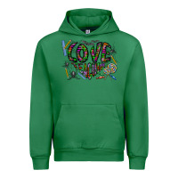 Emerald i love teaching Urban Hoodie - CowhideDigitalArt