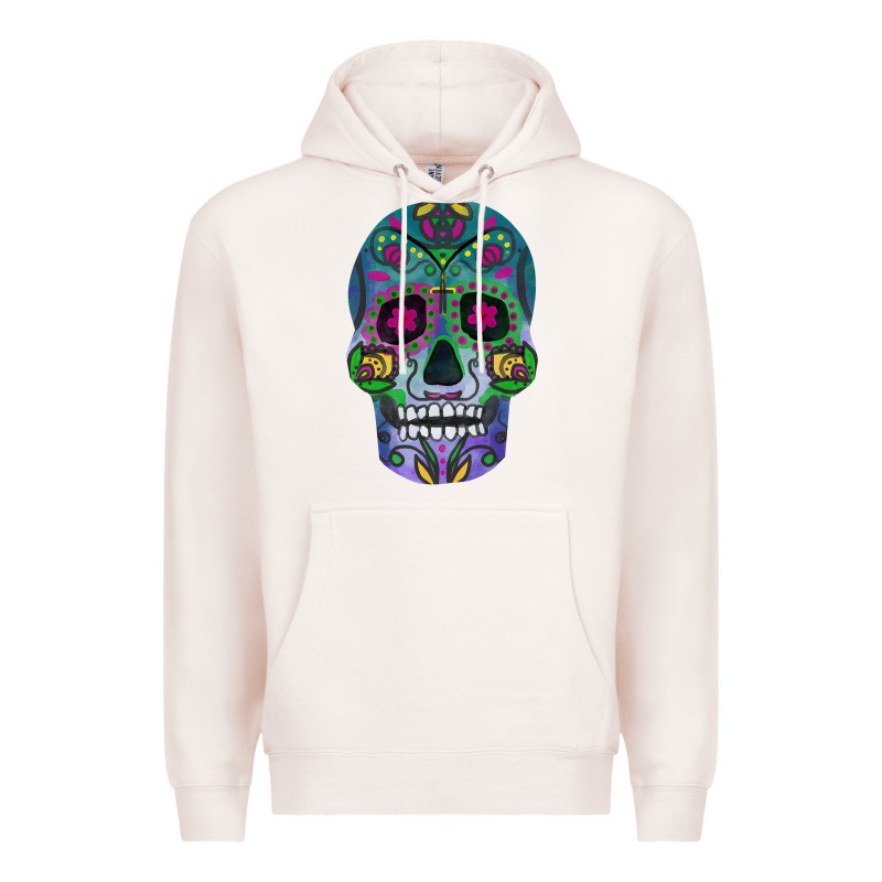 Sugar Skull Premium Hoodie by FaDigitalArtStudio | Teevron