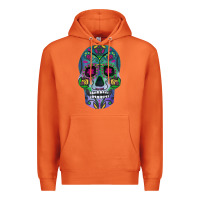 Carrot sugar skull Premium Hoodie - FaDigitalArtStudio