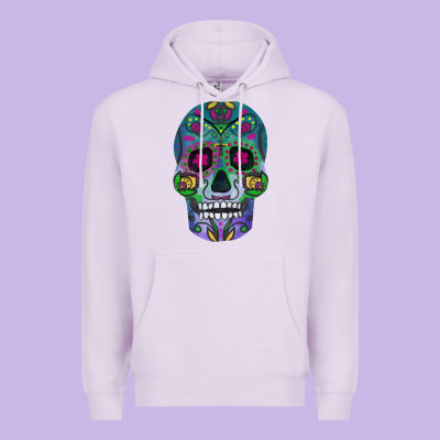 Sugar Skull Premium Hoodie Designed By Fadigitalartstudio