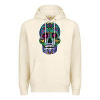 Tofu sugar skull Premium Hoodie - FaDigitalArtStudio