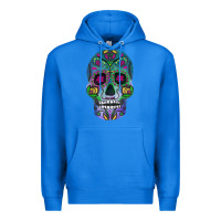 True Royal sugar skull Premium Hoodie - FaDigitalArtStudio