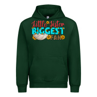 Forest Green little sister biggest fan Urban Hoodie - HRA Design Shop